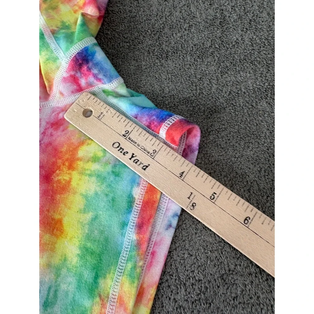 Born Primitive Athletic Lot of 2 Shorts Women XL Multicolor Tie Dye Camo Booty